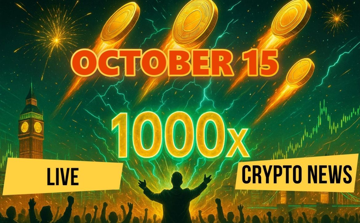Next 1000x Crypto News Live Today: Early Alpha on the Latest Crypto Gems (October 15)