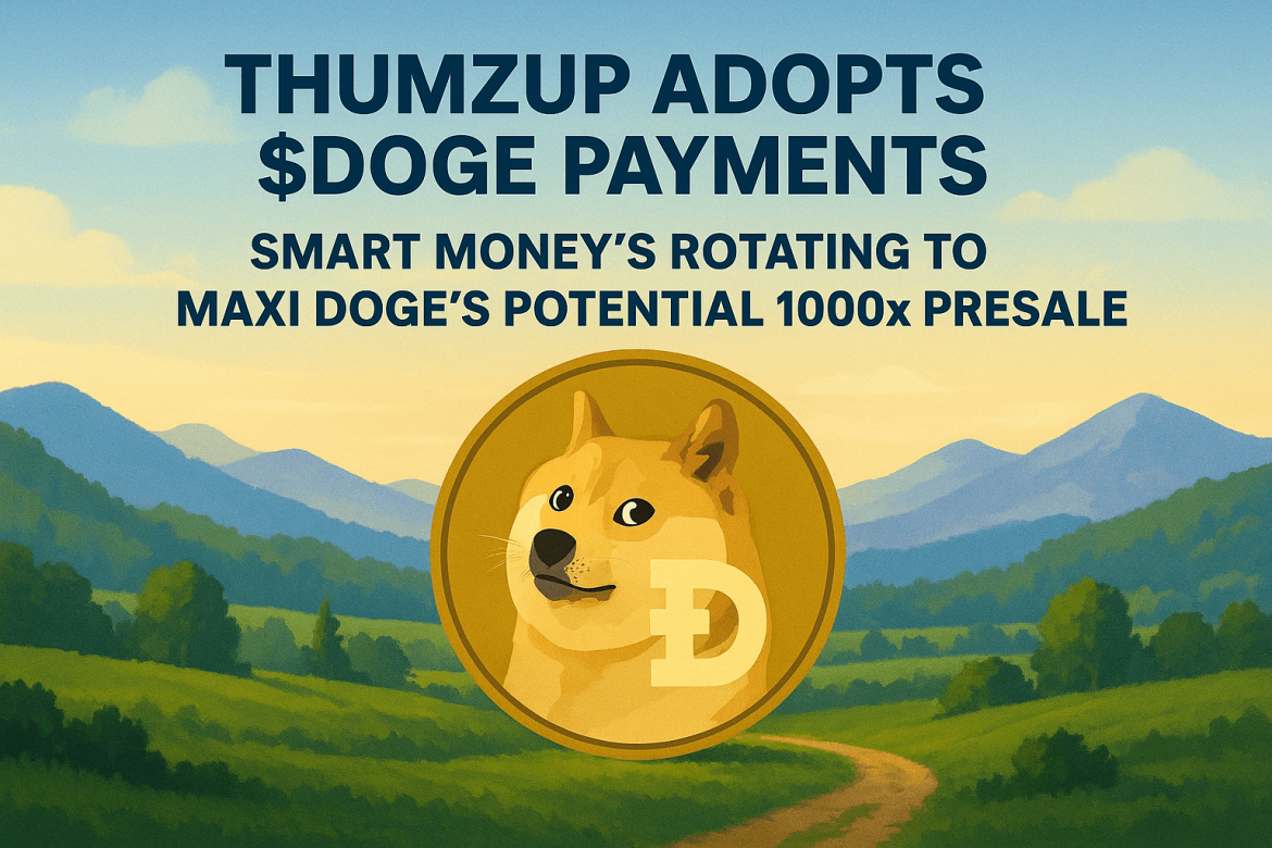 Dogecoin Revival Coming as Thumzup Eyes $DOGE Payments: Is Maxi Doge the Next 1000x Crypto?