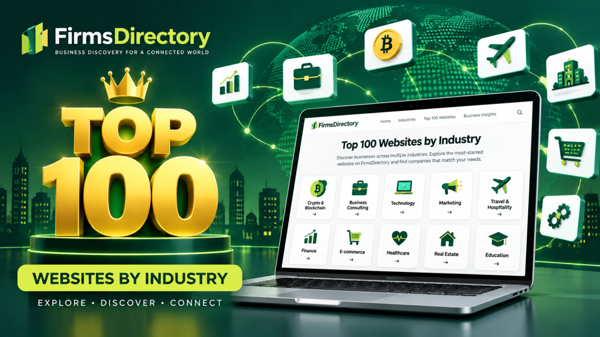 FirmsDirectory Introduces Top 100 Websites by Industry to Help Users Discover Businesses Across Multiple Sectors